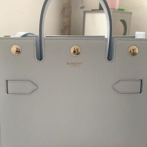Burberry top handle bag